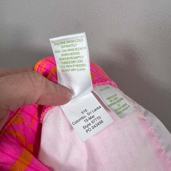 Lilly Pulitzer Liza Short Size 4 Pop Pink Seaesta Preppy Vacation Maximalist - Picture 9 of 9